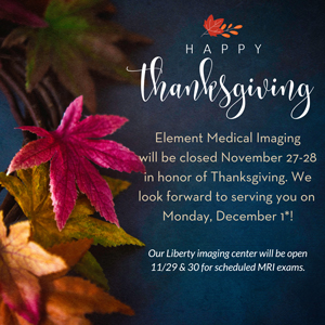 Holiday closing notification
